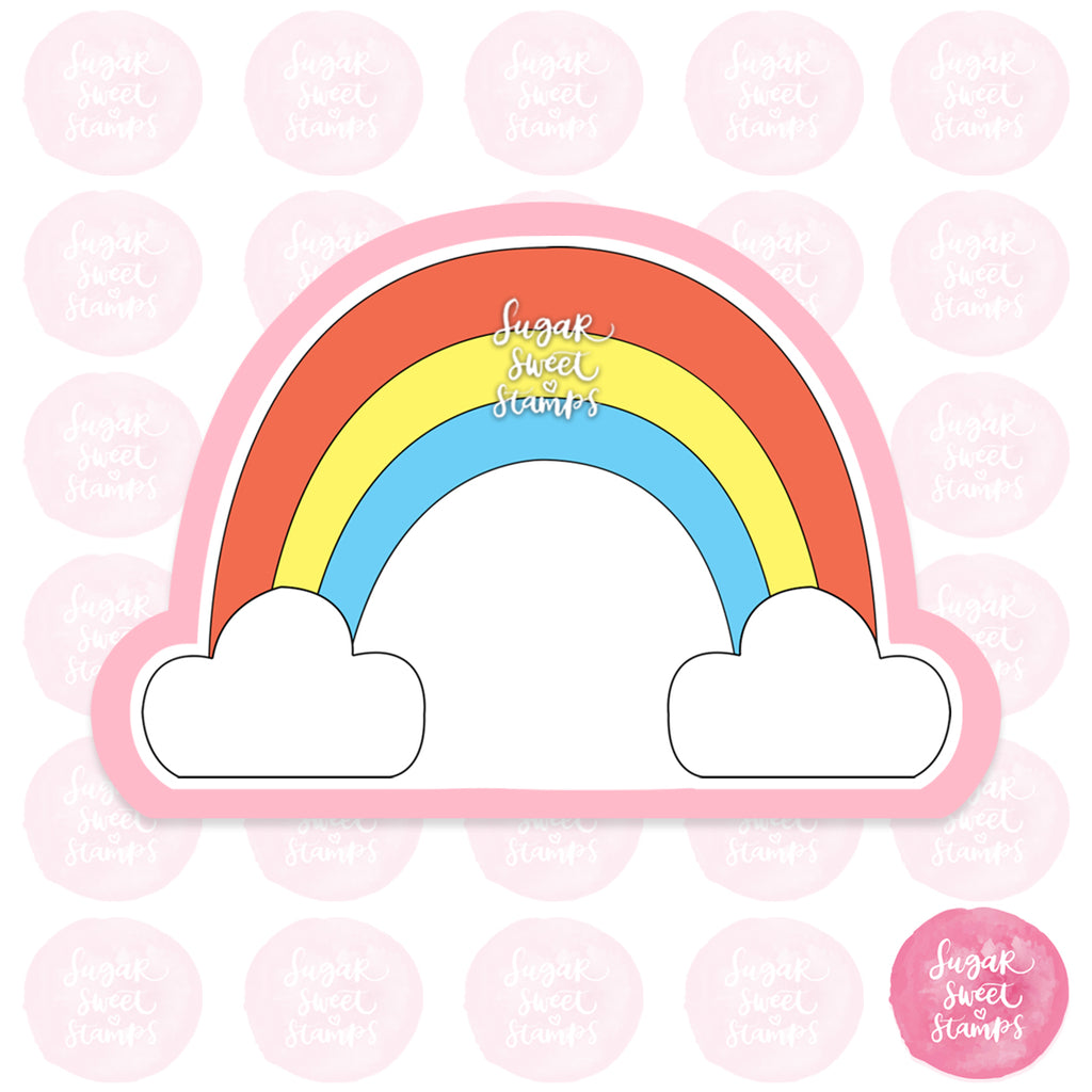 spring magical sky nature rainbow custom 3d printed cookie cutter