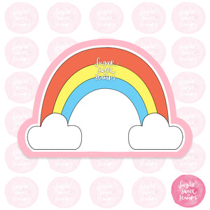 spring magical sky nature rainbow custom 3d printed cookie cutter