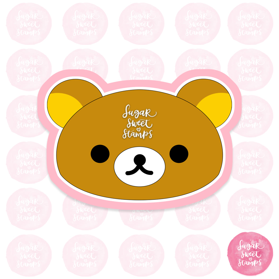 japan pop culture bear animal sanx toy plush mascot sanrio rilakkuma cute custom 3d printed cookie cutter