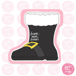 Load image into Gallery viewer, Santa&#39;s Boots Cookie Cutter
