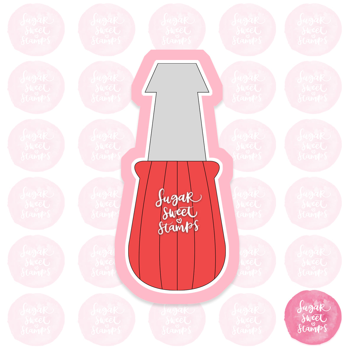 screwdriver tools fathers day building construction fix it custom 3d printed cookie cutters