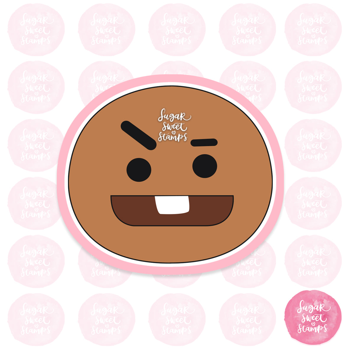 bt21 bts kpop line friends shooky custom 3d printed cookie cutter
