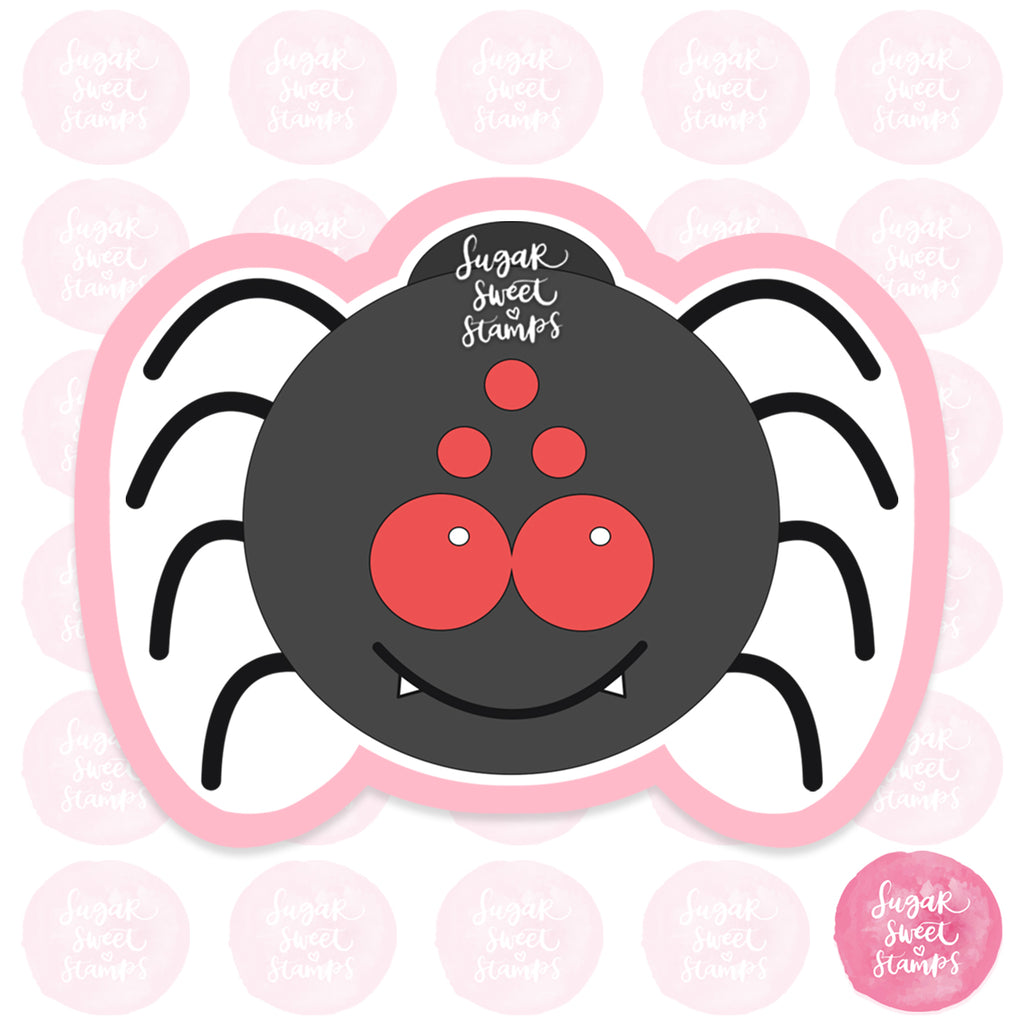 spider arachnid insect spider web halloween animal custom 3d printed cookie cutter