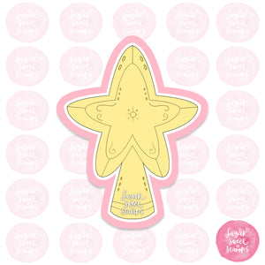 star topper christmas tree custom 3d printed cookie cutter