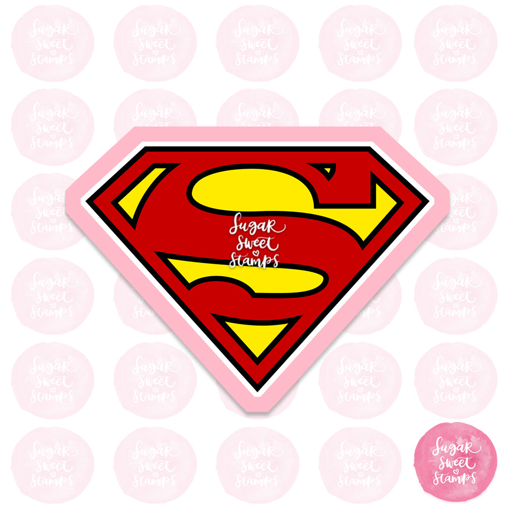 batman superman dc comics logo superhero justice league custom 3d printed cookie cutter