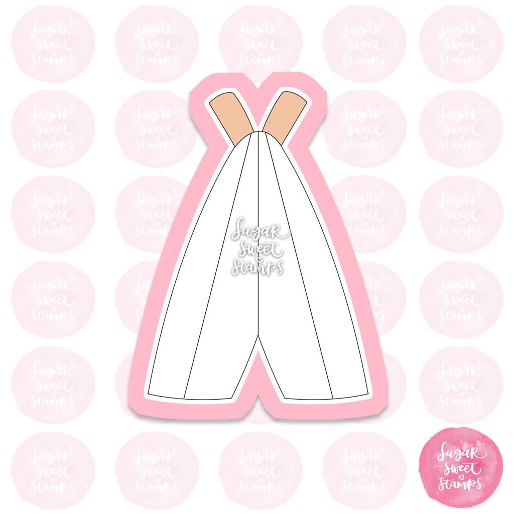 teepee tent children kids native play custom 3d printed cookie cutter