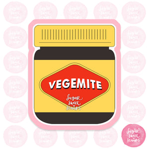 butter toast spread vegemite food custom 3d printed cookie cutter