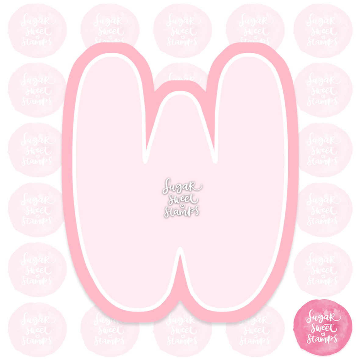 Bubblegum Alphabets Cookie Cutter