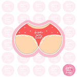 Load image into Gallery viewer, butts boobs bra underwear funny cute lingerie custom 3d printed cookie cutter
