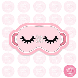 sleeping eyemask goodnight bedtime snooze beauty sleep custom 3d printed cookie cutter